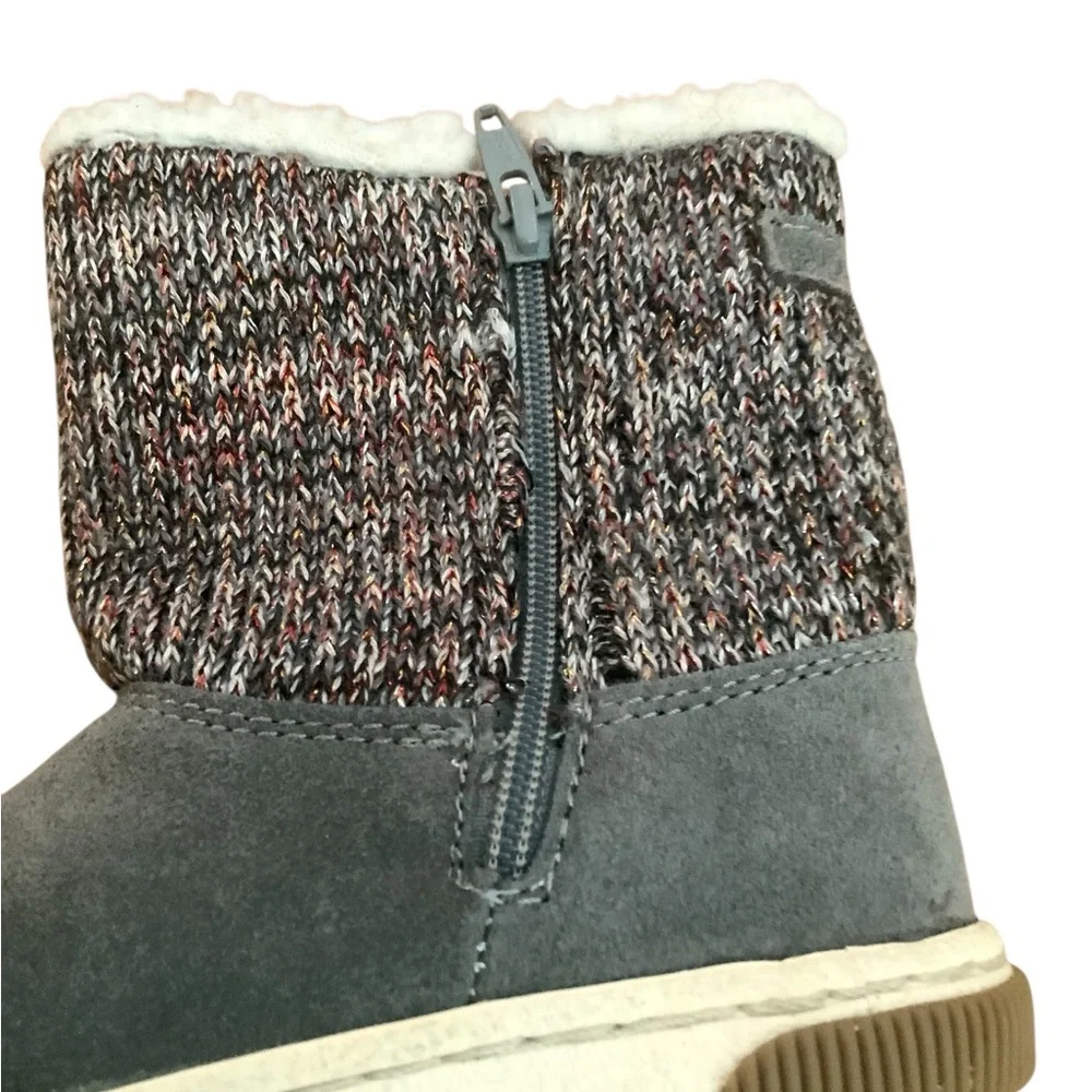 Stride Rite Kerri Sparkly Sweater Boots Comfort Excellent